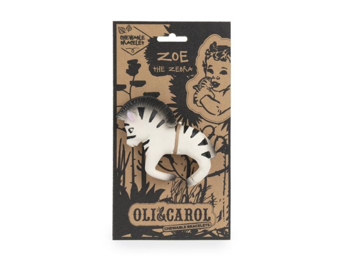 OLI & CAROL Bracelet de Dentition Zo� le Z�bre - D�s la Naissance (6)