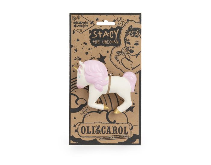 OLI & CAROL Bracelet de dentition Stacy la Licorne - D�s la Naissance (6)