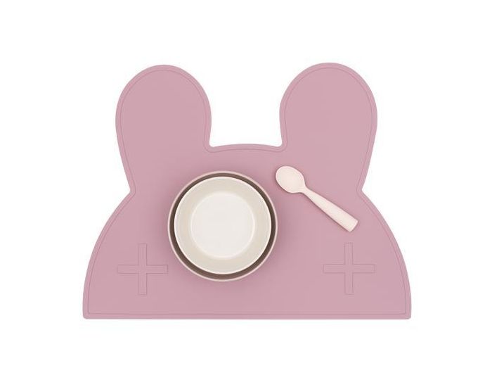 WE MIGHT BE TINY Set De Table En Silicone Lapin (2)