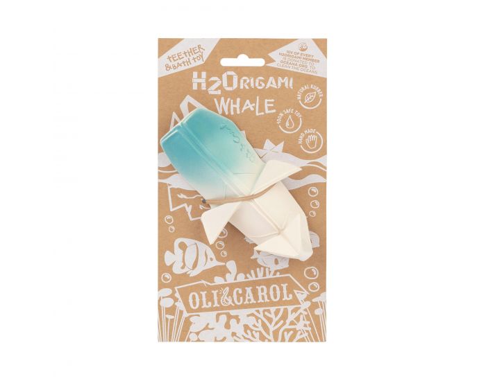 OLI & CAROL Jouet de Bain H2Origami Baleine - D�s la Naissance (7)
