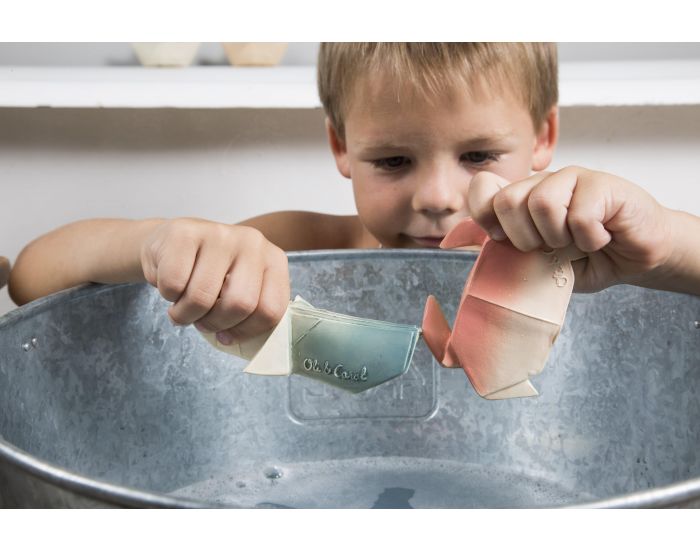 OLI & CAROL Jouet de Bain H2Origami Baleine - D�s la Naissance (9)