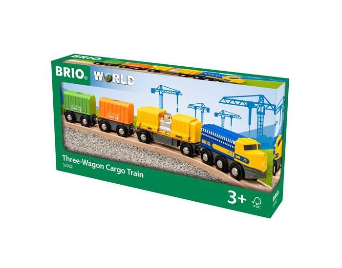 BRIO Long Train de Marchandises - Ds 3 ans  (5)