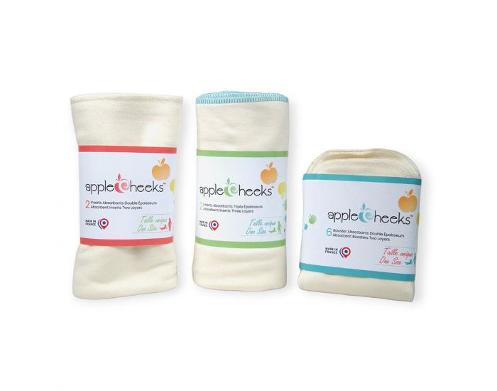 APPLECHEEKS Doublures - Viscose de Bambou -  Lot de 6 (4)