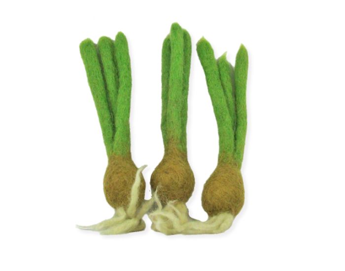 PAPOOSE TOYS Mini L�gumes en Laine Feutr�e - 3 Oignons - D�s 3 ans (5)
