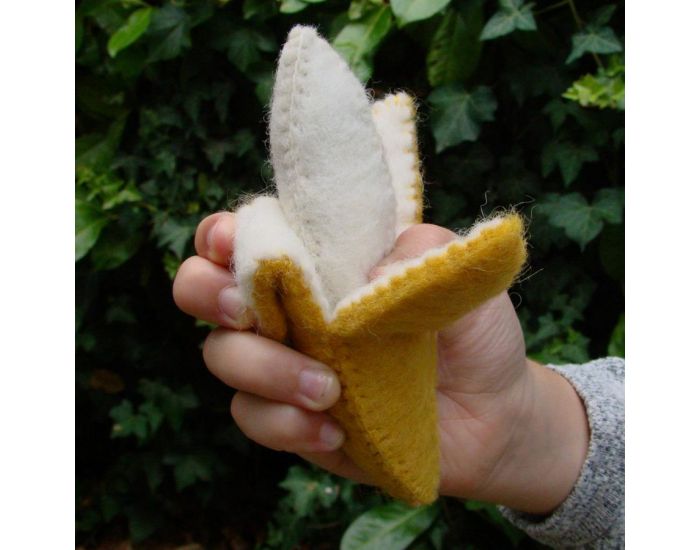 PAPOOSE TOYS Fruits en Laine Feutre - 2 Bananes - Ds 3 ans (7)