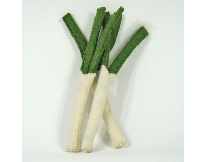 PAPOOSE TOYS L�gumes en Laine Feutr�e - 3 Poireaux - D�s 3 ans (10)