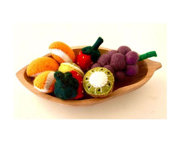 PAPOOSE TOYS Fruit en Laine Feutr�e - Grappe de Raisin - D�s 3 ans (5)