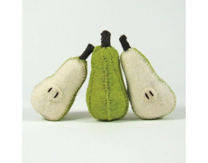 PAPOOSE TOYS Fruits en Laine Feutr�e - 3 Poires - D�s 3 ans (13)