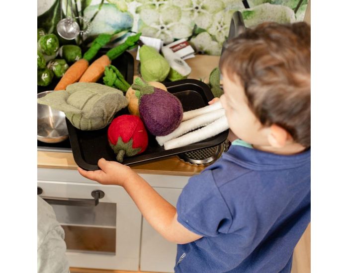 PAPOOSE TOYS Fruits en Laine Feutr�e - 3 Poires - D�s 3 ans (4)