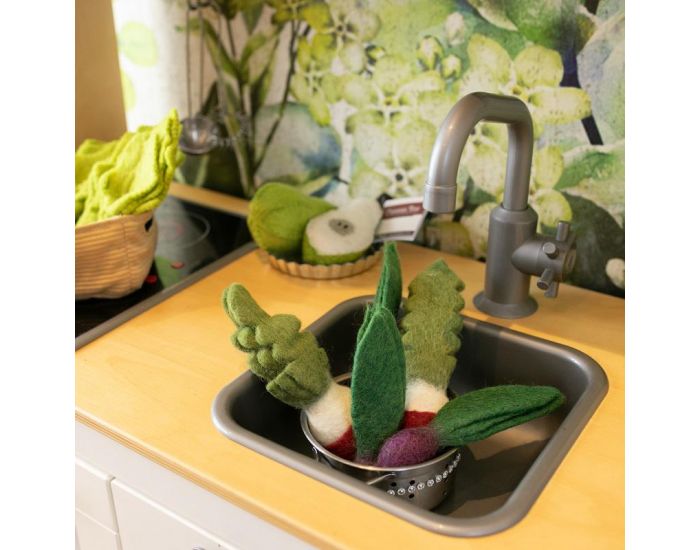 PAPOOSE TOYS Fruits en Laine Feutr�e - 3 Poires - D�s 3 ans (7)