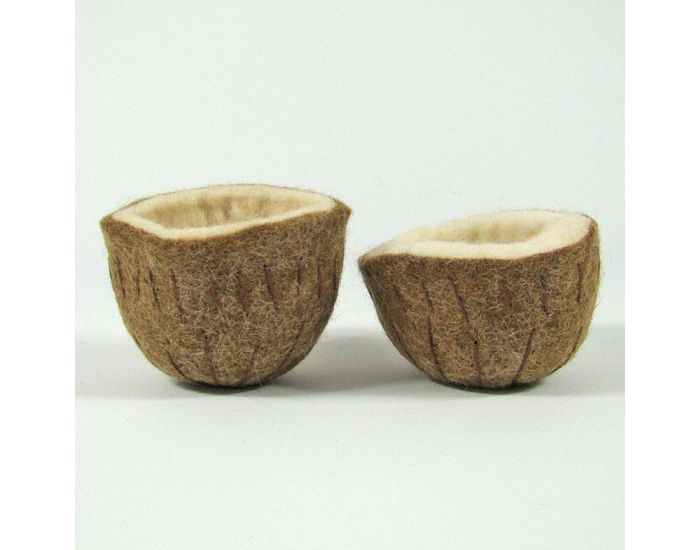 PAPOOSE TOYS Fruit en Laine Feutr�e - Noix de Coco - D�s 3 ans (11)