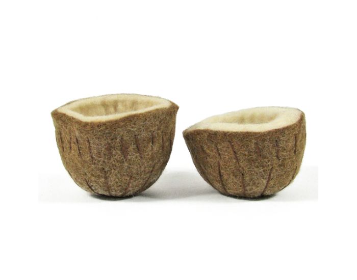 PAPOOSE TOYS Fruit en Laine Feutr�e - Noix de Coco - D�s 3 ans (6)
