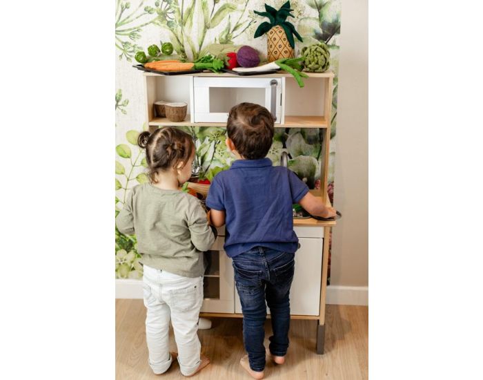 PAPOOSE TOYS Fruit en Laine Feutr�e - Noix de Coco - D�s 3 ans (8)