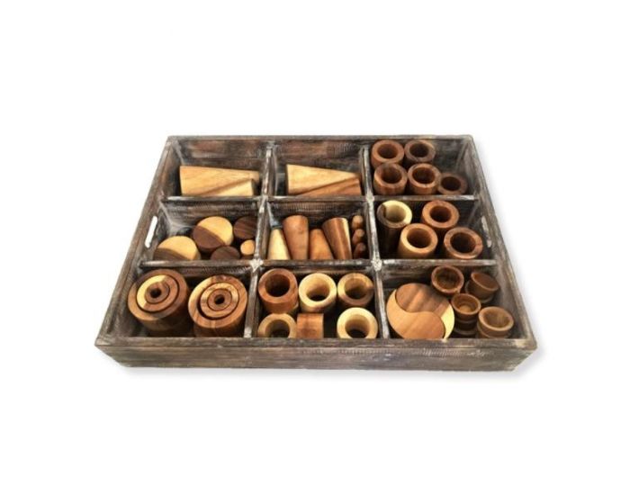 PAPOOSE TOYS Plateau de Jeux Libres en Bois - Set de 72 - D�s 3 ans (5)