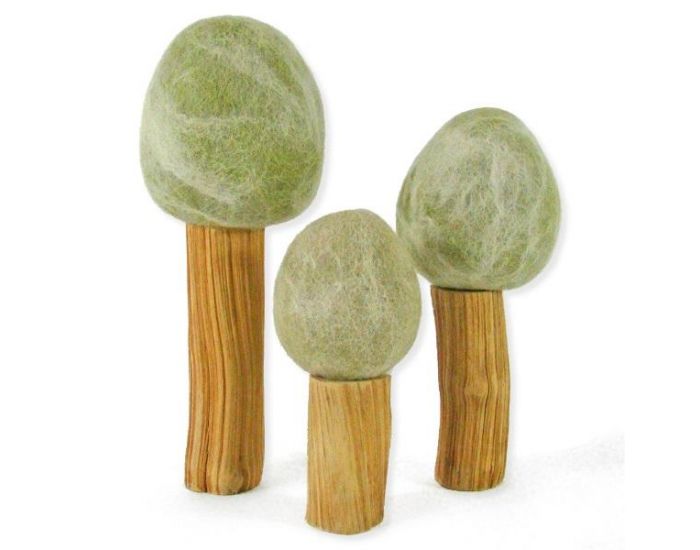 PAPOOSE TOYS Arbres d'Hiver Rainbow - Set de 3 - D�s 3 ans (2)