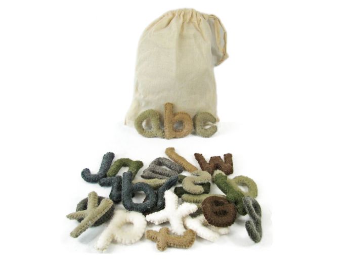 PAPOOSE TOYS Alphabet en Laine Feutr�e - Les Minuscules - D�s 3 ans (4)