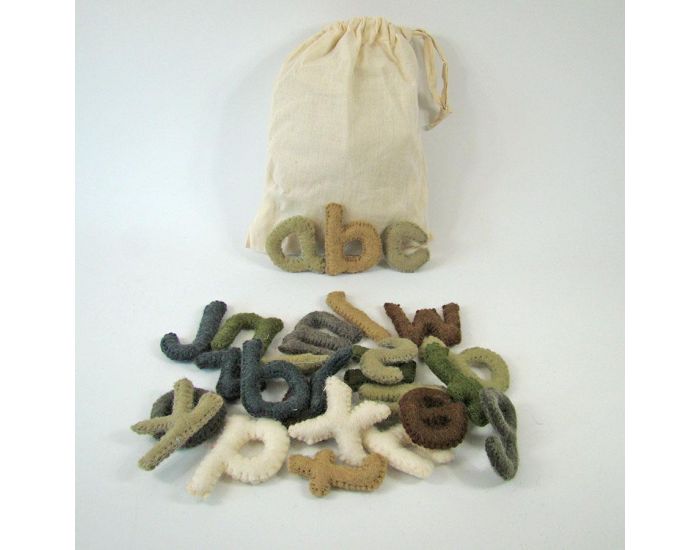 PAPOOSE TOYS Alphabet en Laine Feutr�e - Les Minuscules - D�s 3 ans (8)