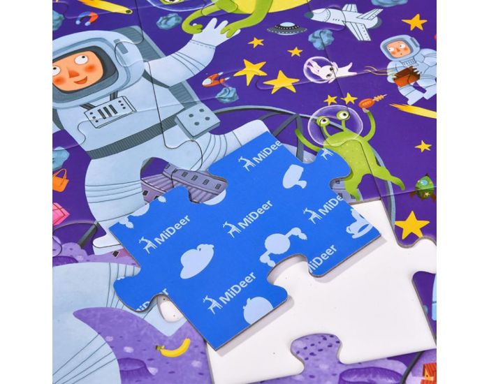 MIDEER Puzzle D�tective Espace - D�s 3 ans (2)