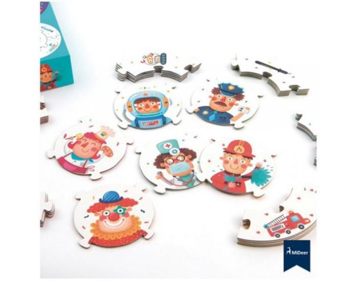 MIDEER Puzzle Qui Suis-Je - D�s 3 ans  (3)