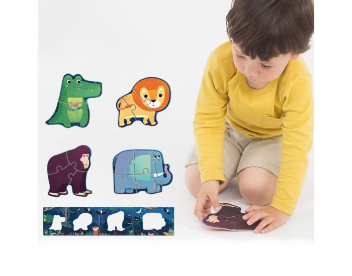 MIDEER Puzzle G�ant De Sol Jungle - D�s 3 Ans (3)