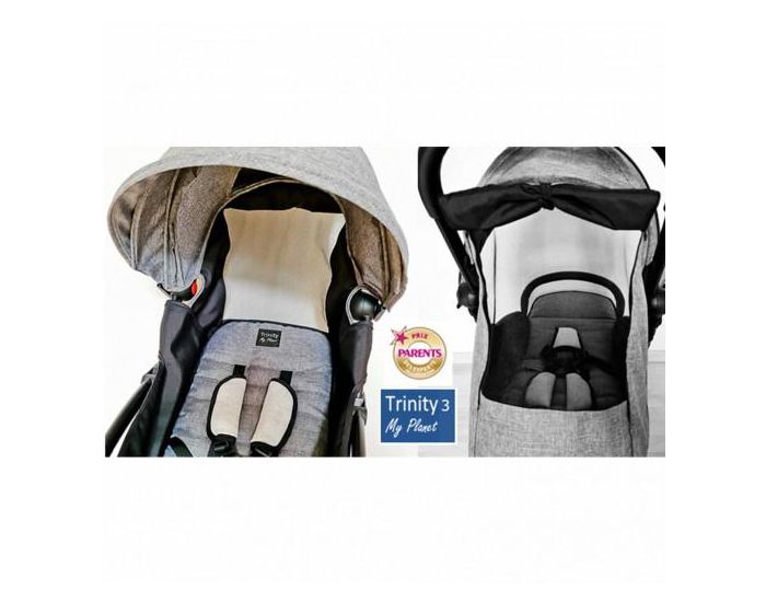 LIBELLULE Trinity 3 GOMME My Planet Poussette Citadine Innovante Et Eco-Responsable (11)