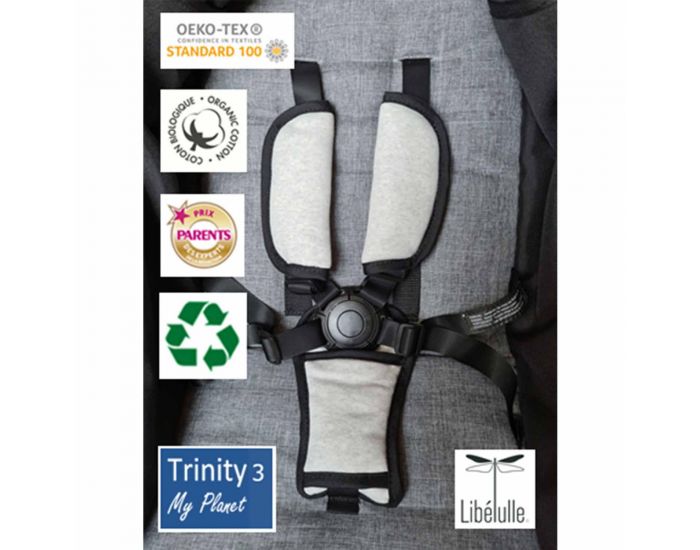 LIBELLULE Trinity 3 GOMME My Planet Poussette Citadine Innovante Et Eco-Responsable (8)