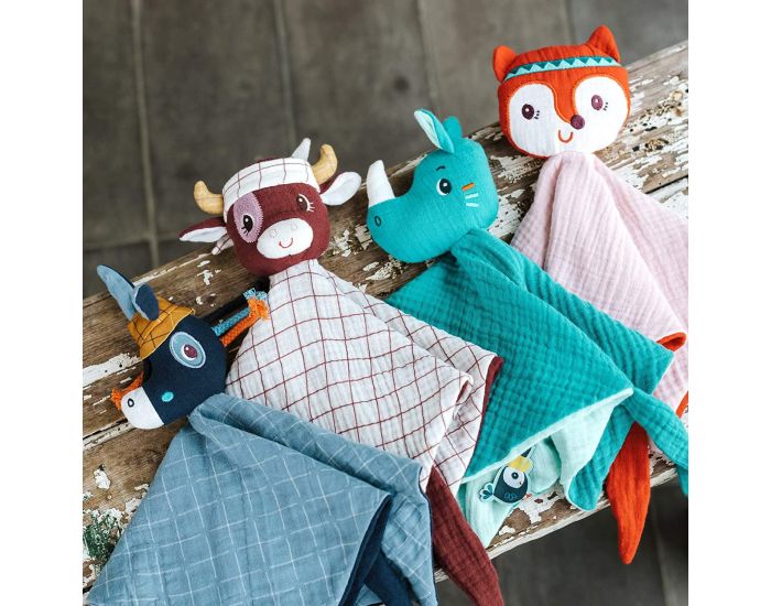 LILLIPUTIENS Doudou Ignace Coton Bio - Ds La Naissance (2)