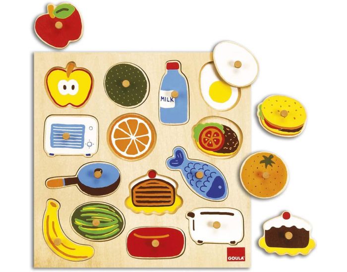 GOULA Puzzle Dedans Dehors - D�s 2 ans  (1)