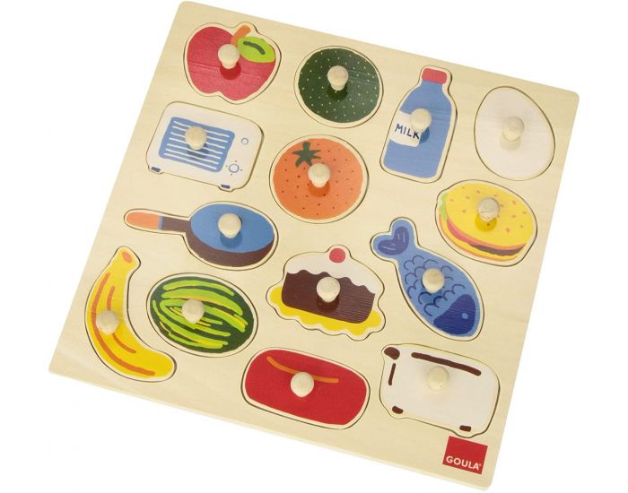 GOULA Puzzle Dedans Dehors - D�s 2 ans  (2)