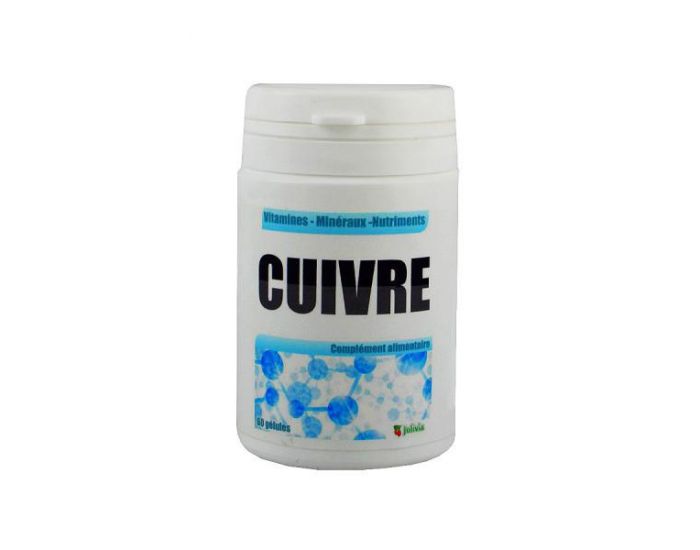 JOLIVIA Cuivre - 60 Glules De 2 Mg (11)