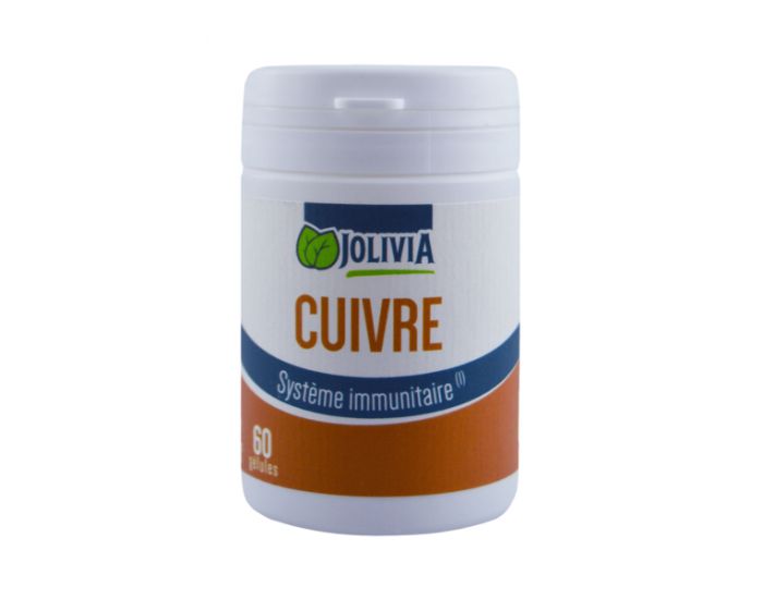 JOLIVIA Cuivre - 60 Glules De 2 Mg (9)