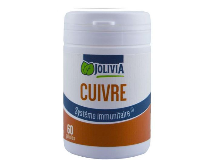JOLIVIA Cuivre - 60 G�lules De 2 Mg (1)