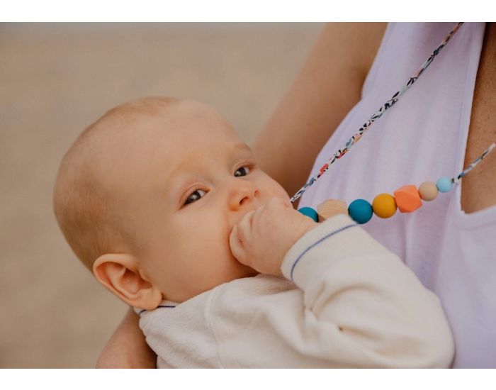 MAWEN MATERNE Collier d'Allaitement, de Dentition - Soleil Sucr�  (2)