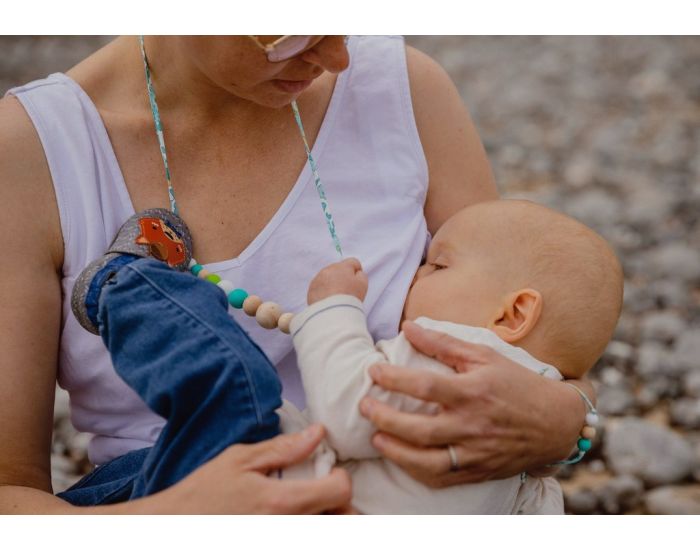 MAWEN MATERNE Collier d'Allaitement, de Dentition - Bora Bora  (2)