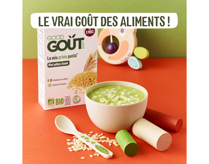 GOOD GOUT Ptes Risoni - 250 g - Ds 8 mois (1)