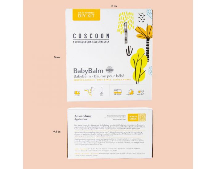 COSCOON Baume B�b� Bio � Faire Soi M�me - Coffret Cosm�tique Maison (17)
