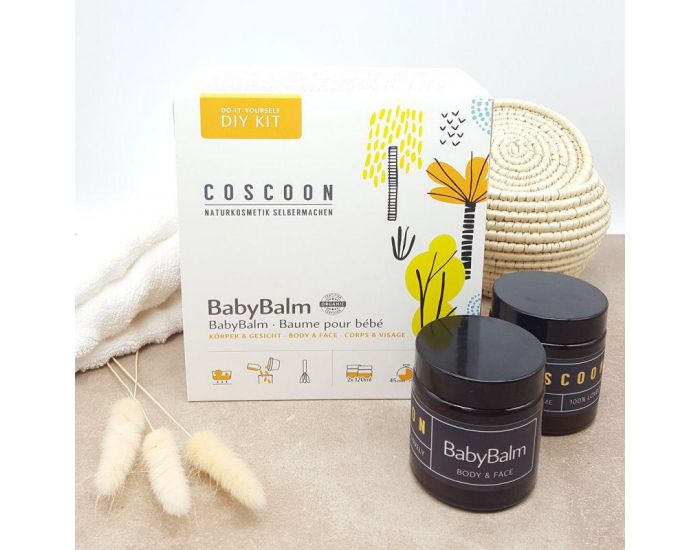 COSCOON Baume B�b� Bio � Faire Soi M�me - Coffret Cosm�tique Maison (9)