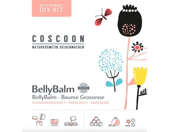COSCOON Baume Bio Femme Enceinte - Coffret Cosm�tique Maison (5)