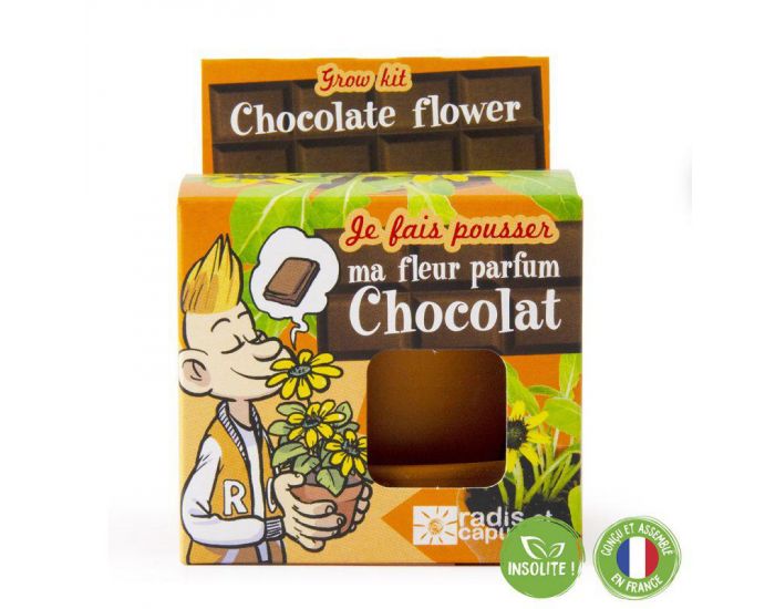 RADIS ET CAPUCINE Plante Chocolat - Pot 8 cm (1)