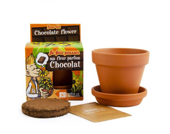 RADIS ET CAPUCINE Plante Chocolat - Pot 8 cm (2)