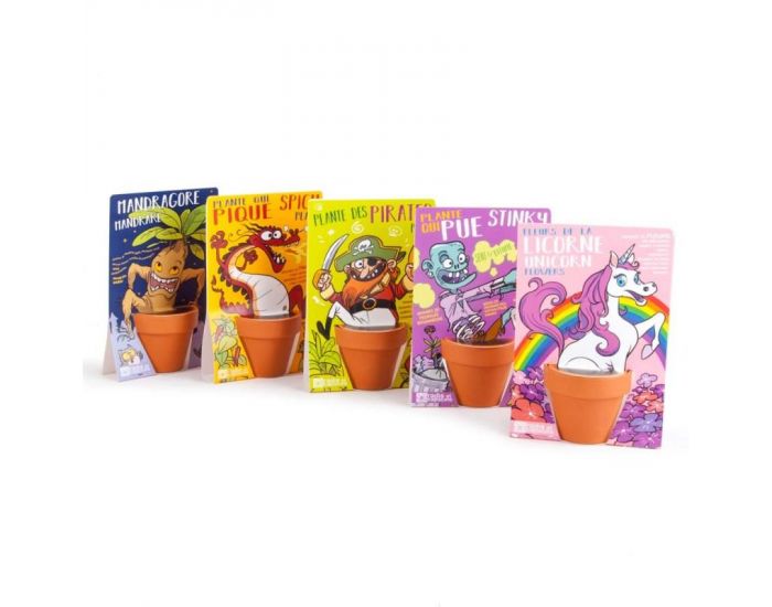 RADIS ET CAPUCINE Licorne et Son M�lange de Fleurs � Semer (3)