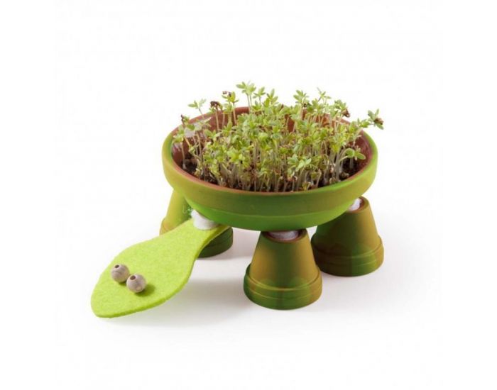 RADIS ET CAPUCINE Coffret Animaux en Pots Terre Cuite (6)