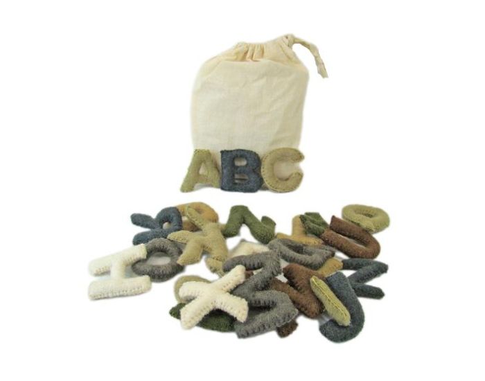PAPOOSE TOYS Alphabet en Laine Feutr�e - Les Majuscules - D�s 3 ans (6)