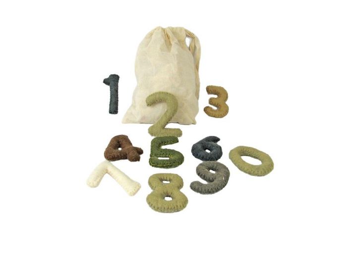 PAPOOSE TOYS Chiffres en Laine Feutr�e - D�s 3 ans (1)