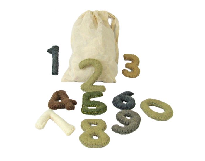 PAPOOSE TOYS Chiffres en Laine Feutr�e - D�s 3 ans (5)