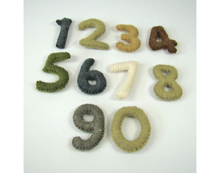 PAPOOSE TOYS Chiffres en Laine Feutr�e - D�s 3 ans (7)