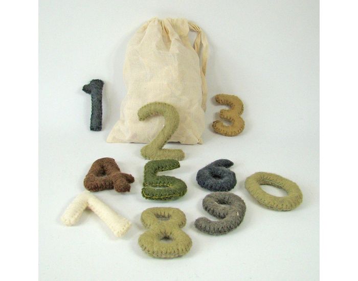 PAPOOSE TOYS Chiffres en Laine Feutr�e - D�s 3 ans (8)
