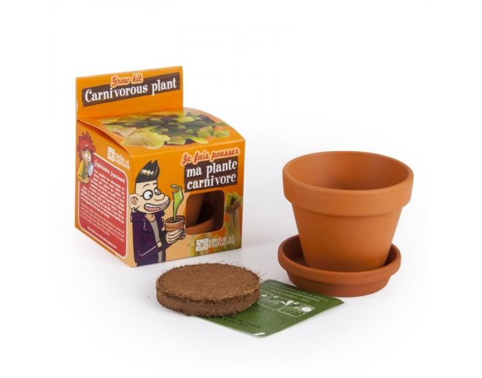 RADIS ET CAPUCINE Graines de Plantes Carnivores � Faire Pousser - Pot 8 cm (5)