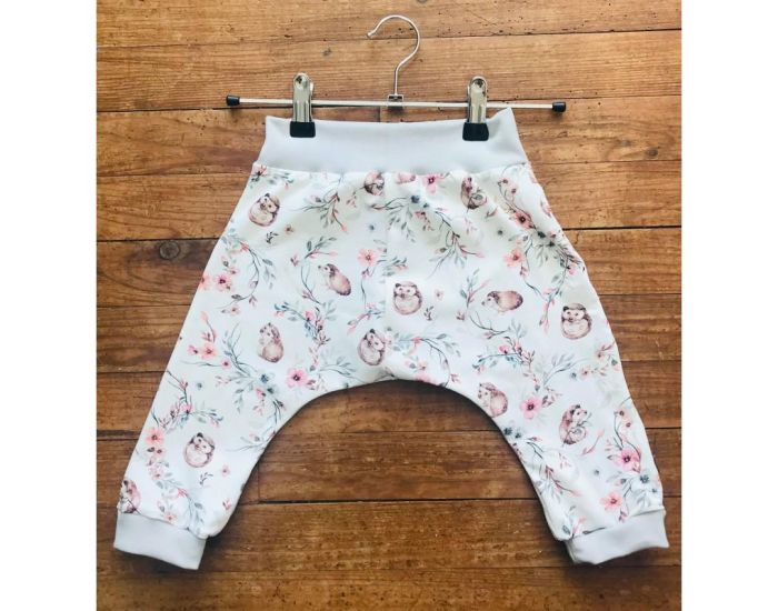 MA TERRE ET MOI Saroual en Coton Bio Recycle Fait Main - Petit H�risson (1)