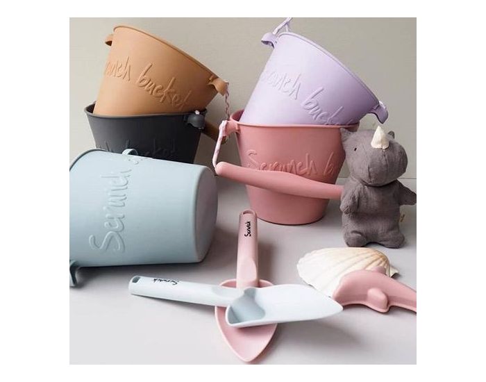 SCRUNCH Seau de Plage en Silicone Souple - D�s 1 an (2)